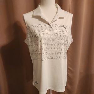Puma sleeveless golf shirt